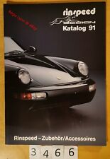 Rinspeed katalog tuning d'occasion  Meyzieu