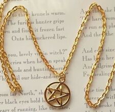 Gold plated pentagram for sale  HINCKLEY