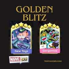 COMPRE AGORA! G4RGANTOS NOVOS BRINQUEDOS 🌟 CARTÃO DOURADO BLITZ 🌟 ADESIVO MONOPOLY GO comprar usado  Enviando para Brazil