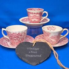 Pink scenic china for sale  PULBOROUGH