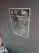 Red massage chair for sale  WREXHAM