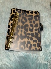 Inserção de fichário para notebook COACH - /Anéis de ouro e painel com ilhó de berloque  comprar usado  Enviando para Brazil