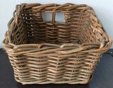 Wicker storage basket for sale  BURY