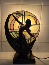 Bronzed lady lamp for sale  ENFIELD