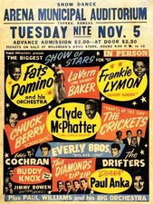 Music concert advert for sale  EDINBURGH
