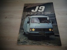 Peugeot utility catalogue d'occasion  Expédié en Belgium