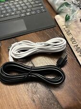 NOVO Conjunto de 2 Carregador MicroUSB Para Telefones Android Controles PS4 Preto, Branco comprar usado  Enviando para Brazil