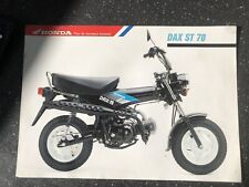 Honda dax brochure d'occasion  Expédié en Belgium