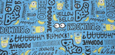 Quilting treasures despicable for sale  Kingwood