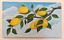 Limoni quadro dipinto usato  Verbicaro