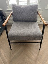 Grey chair wood for sale  CHORLEY
