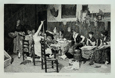 Ouvrieres perles venise d'occasion  Pluvigner