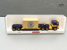 Usado, 1:87 Wiking 050304 Tiefladesattelzug Scania 111 // 3 J 0588 comprar usado  Enviando para Brazil