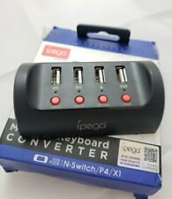 Adaptador conversor teclado mouse controlador de jogos para N.S/P4/X1 comprar usado  Enviando para Brazil