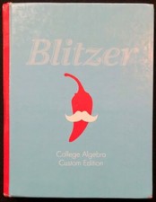 Blitzer college algebra for sale  Lees Summit