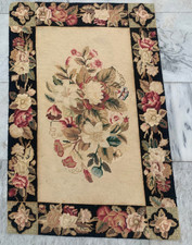 Tapete Aubusson estilo francês vintage feito à mão tapete ponto corrente 2x3 pés frete grátis comprar usado  Enviando para Brazil