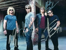 Bon jovi autographed for sale  LIVERPOOL