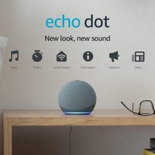 AMAZON ECHO DOT ALTO-FALANTE INTELIGENTE 4ª GERAÇÃO COM ALEXA BLUETOOTH - RECONDICIONADO comprar usado  Enviando para Brazil