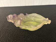 Bandeja Iris De Cristal Daum Francia Mod2, usado comprar usado  Enviando para Brazil