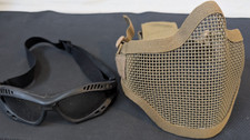 Mesh goggles half for sale  BOURNEMOUTH