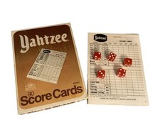 Yahtzee score sheet for sale  Oak Ridge