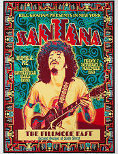 Pôster de concerto Santana 13"x19" FRETE DOMÉSTICO GRÁTIS (490)  comprar usado  Enviando para Brazil