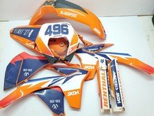 Kit de Plásticos KTM 500EXC 2013 125 250 300 450 500 EXCELENTE 13 #875 comprar usado  Enviando para Brazil