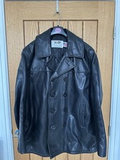 Schott black leather for sale  SALISBURY