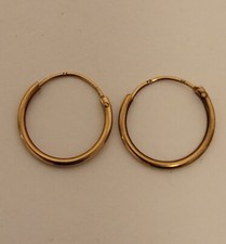 Gold creolen hrringe gebraucht kaufen  Thale