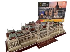 Puzzle 3D Budynek parlamentu Budapeszt Węgry Cubic Fun Hungarian Parliament, używany na sprzedaż  Wysyłka do Poland