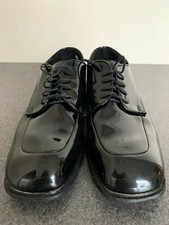 Sapatos sociais masculinos smoking - couro envernizado falso biqueira quadrada oxford - ESTILO NUVO comprar usado  Enviando para Brazil