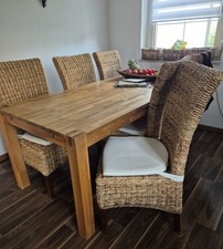 Rattan stühle 6er gebraucht kaufen  Karlstadt