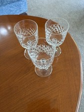 Trio cut glass for sale  MAIDSTONE