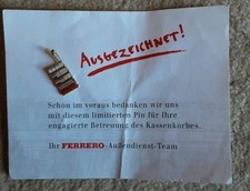 Ferrero verkaufskorb pin gebraucht kaufen  Saarbrücken