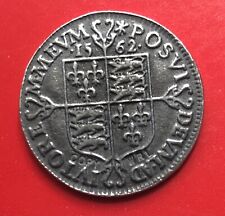 1562 elizabeth sixpence for sale  BASILDON
