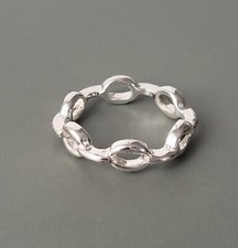 Ring kette silberfarben gebraucht kaufen  Oberursel (Taunus)