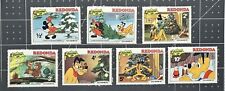 Selo Redonda 1981 Disney Natal Donald, Plutão - Conjunto curto de 7 selos - MNH comprar usado  Enviando para Brazil