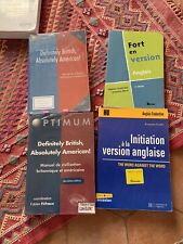 Livre prepa anglais d'occasion  Ollioules