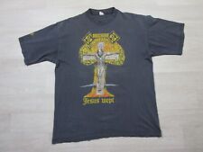 Camiseta Vintage Cabeça de Máquina (XL) 1995 Jesus Wept Gráfico de Banda Dupla Face comprar usado  Enviando para Brazil