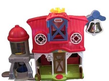 Fisher Price 2016 Little People Animal Farm silo de milho celeiro vermelho com som funciona  comprar usado  Enviando para Brazil