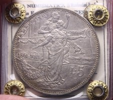 Veiii lire argento usato  Italia