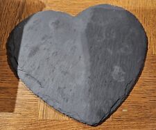 Heart shape slate for sale  YATELEY