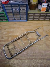Porta-bagagens traseiro de bicicleta mola de metal cromado vintage FAÇA OFERTA, usado comprar usado  Enviando para Brazil
