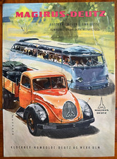 Prospekt 1955 magirus gebraucht kaufen  Gerlingen