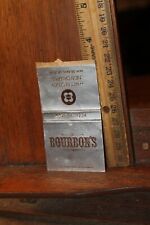 Vintage matchbook bourbon for sale  La Follette