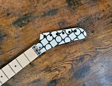 Cabeçote de banana pintado sob medida 22 trastes anos 80 tributo pescoço triturado Floyd rosa porca comprar usado  Enviando para Brazil