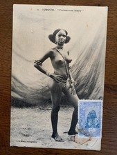 Carte postale femme d'occasion  Saint-Jory