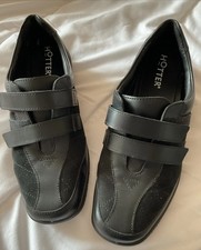 Hotter shoes black for sale  SOUTHPORT