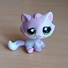 Gato doce malhado branco lps Littlest Petshop roxo lilas #1660 comprar usado  Enviando para Brazil