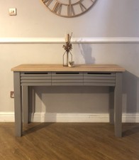 Solid wood console for sale  PRESTON